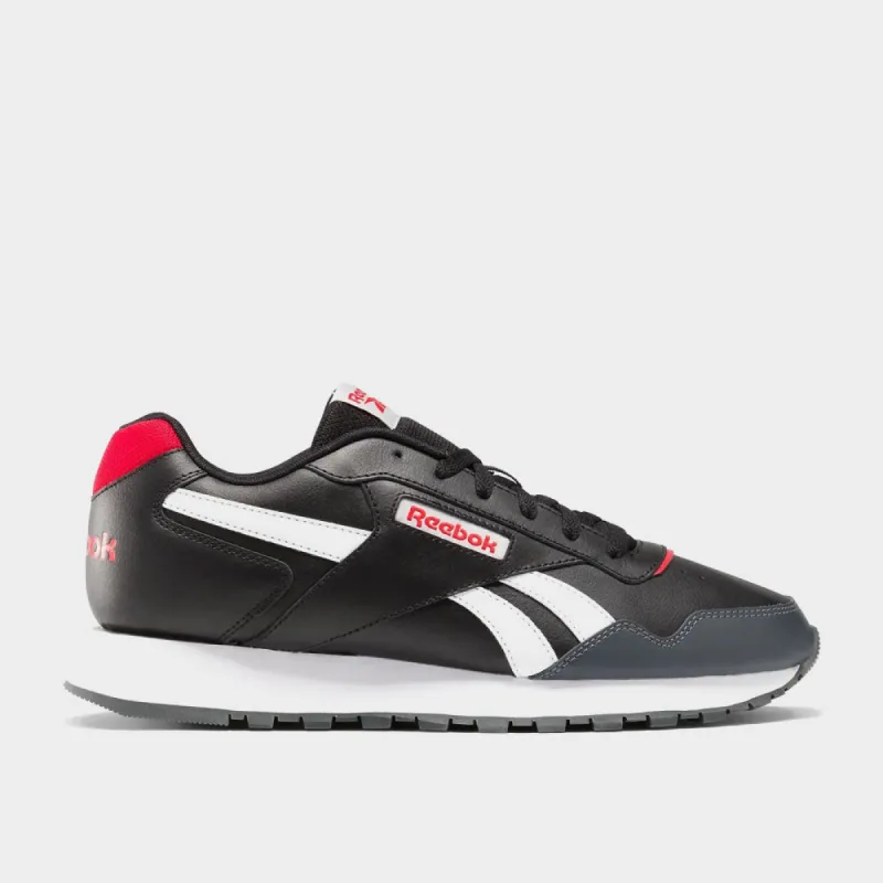 Reebok Mens Glide Sneaker Black/white/red _ 183023 _ Black sold by Tekkie Town