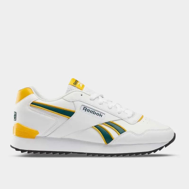 Reebok Mens Glide Ripple Clip Sneaker White/multi _ 183024 _ White sold by Tekkie Town