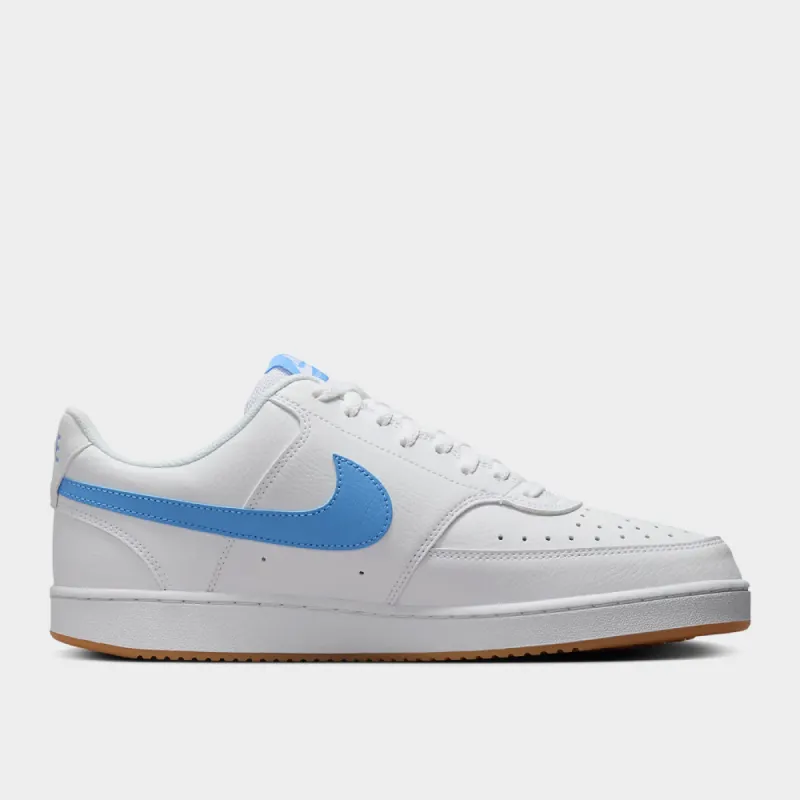 Nike Mens Court Vision Lo Next Nature Sneaker White/blue _ 181950 _ White sold by Tekkie Town