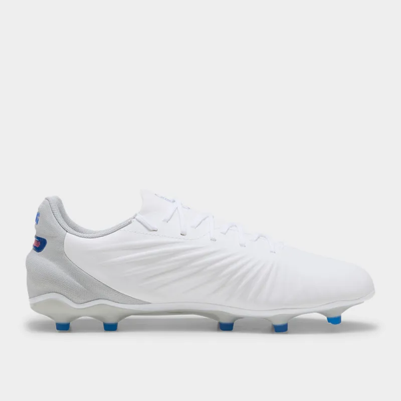 Puma Mens King Match Fg/ag Football White/blue _ 183364 _ White sold by Tekkie Town