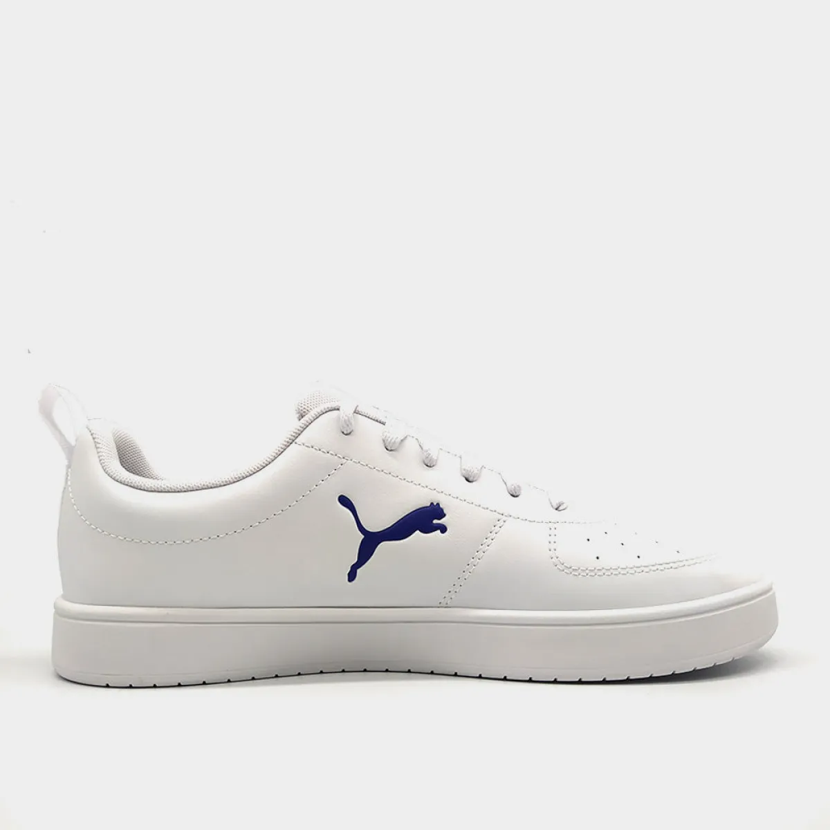 Puma Mens Rickie Cat Sneaker White/blue 182919 White