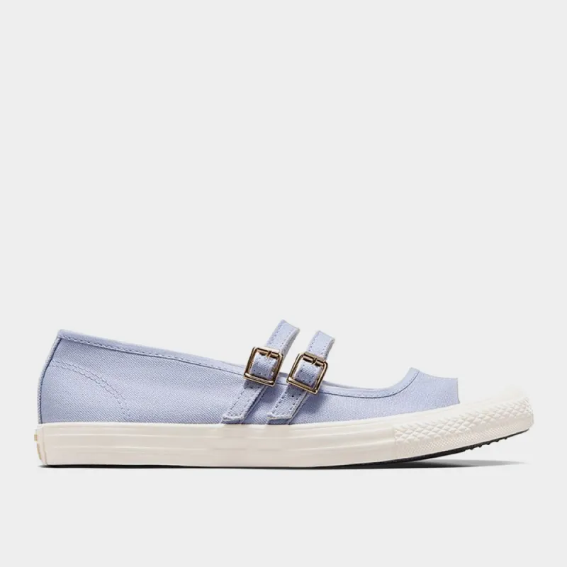 Converse Womens Chuck Taylor All Star Dainty Mary Jane Lilac/White _ 182222 _ Lilac sold by Tekkie Town