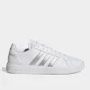 Adidas Womens Grand Court Base 2.0 Sneaker White/silver _ 182669 _ White sold by Tekkie Town
