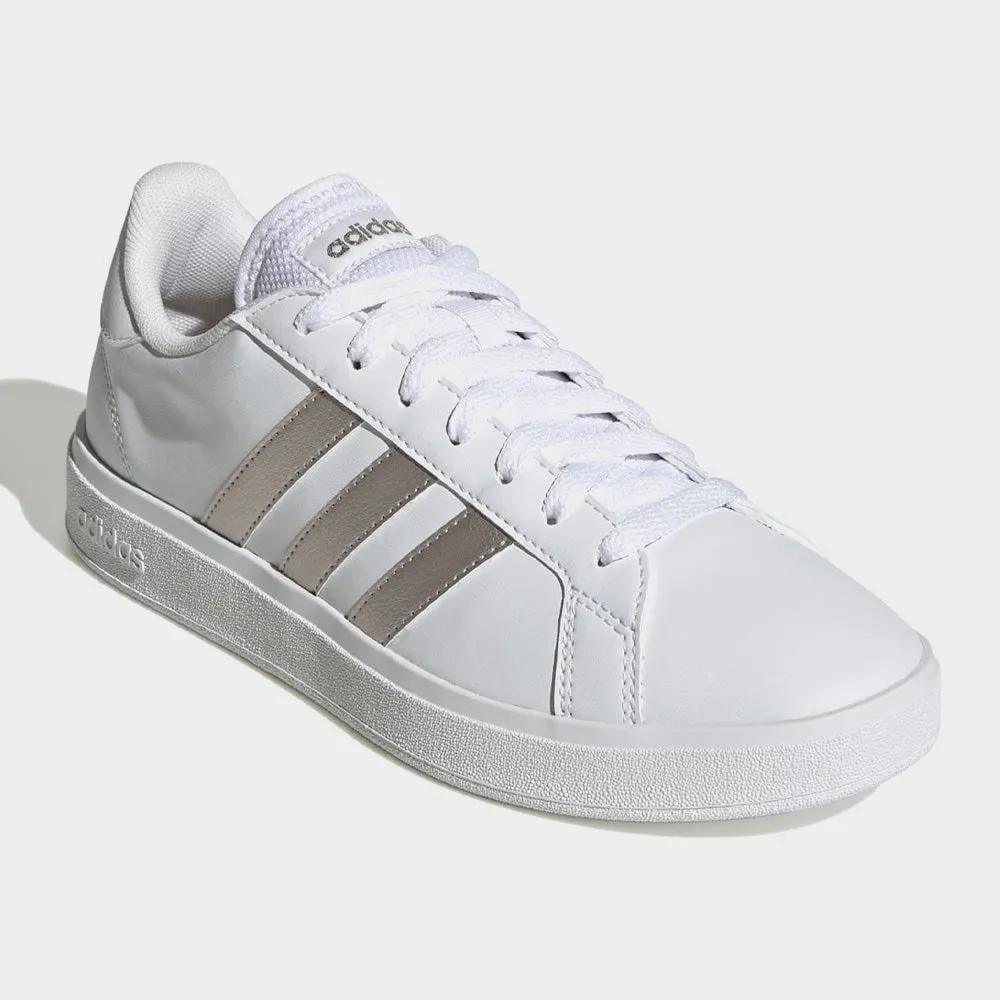 Adidas Womens Grand Court Base 2.0 Sneaker White/silver _ 182669 _ White sold by Tekkie Town product image thumbnail 4