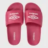 Umbro Womens Comfort Slides Pink/White _ 182064 _ Pink sold by Tekkie Town