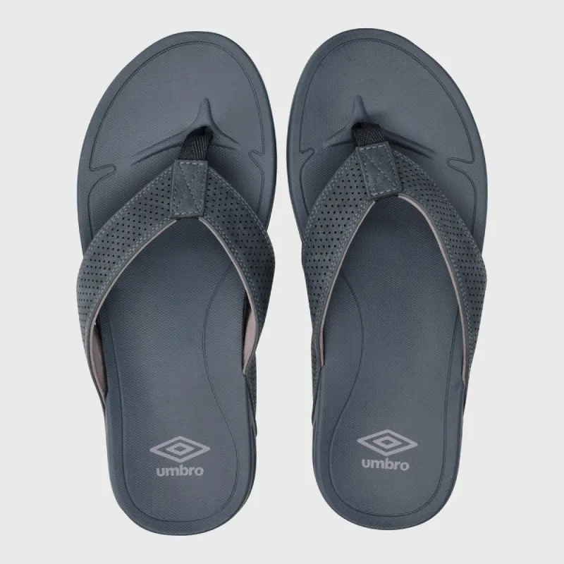 Umbro Mens Comfort Thong Sandals Grey _ 182055 _ Grey sold by Tekkie Town