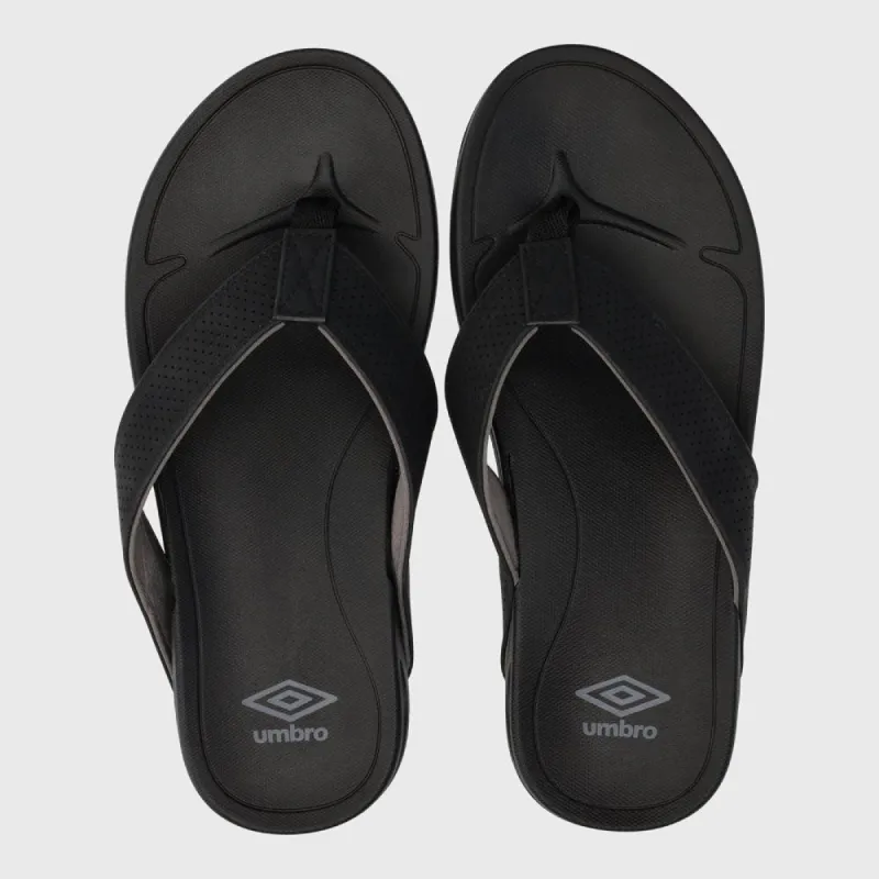 Umbro Mens Comfort Thong Sandals Black _ 182054 _ Black sold by Tekkie Town