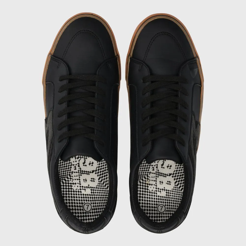 Airwalk Mens Aurora Canvas Sneaker Black/Gum _ 182917 _ Black sold by Tekkie Town product image thumbnail 5