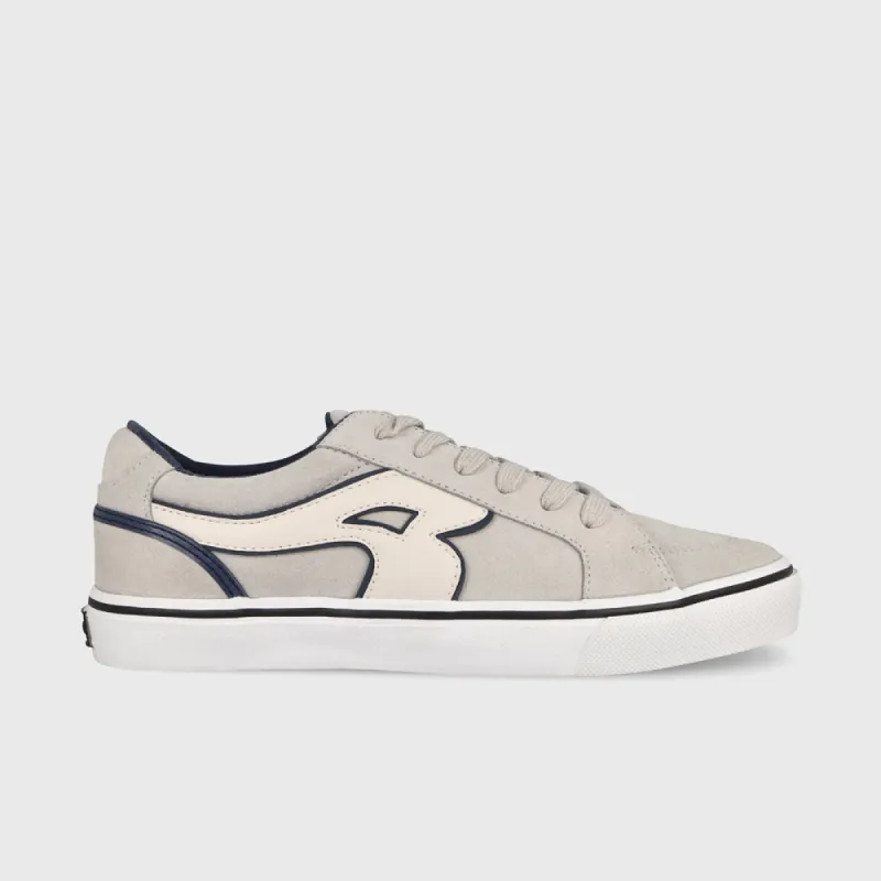 Airwalk Mens Aurora Canvas Sneaker Grey/Blue _ 182918 _ Grey sold by Tekkie Town