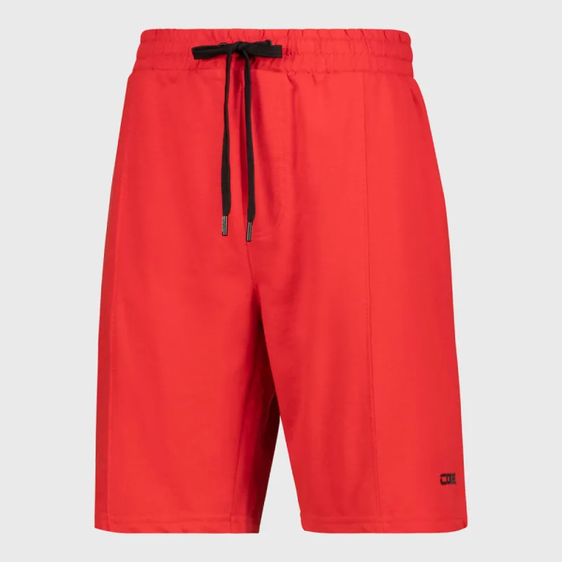 Code Mens Knit Jog Short Red/Black _ 182614 _ Red sold by Tekkie Town