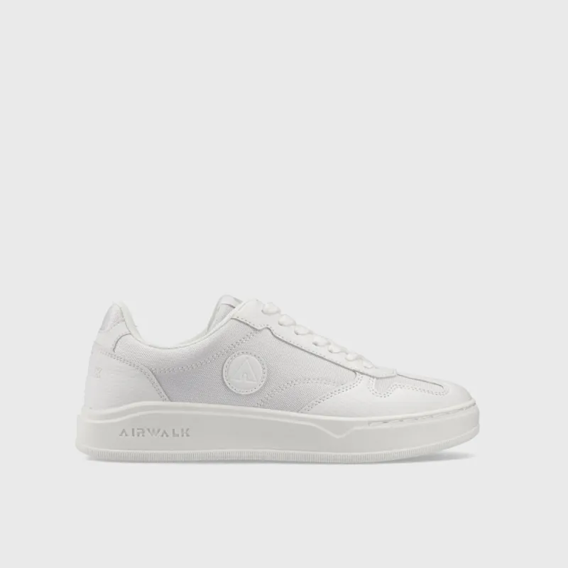 Airwalk Mens La Paz Sneaker White/white _ 182579 _ White sold by Tekkie Town