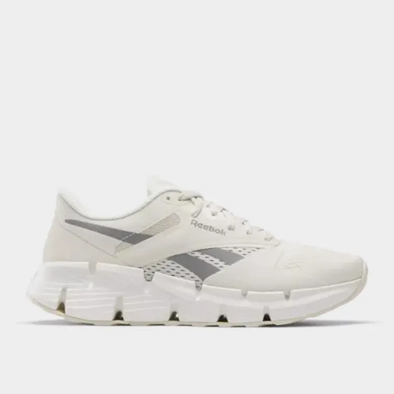 Reebok Womens Zig Dynamica 5 Sneaker Beige/white _ 183047 _ Beige sold by Tekkie Town