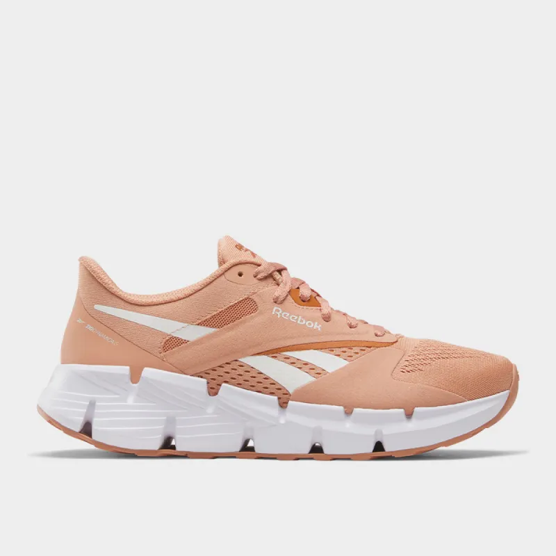 Reebok Womens Zig Dynamica 5 Sneaker Pink/white _ 183015 _ Pink sold by Tekkie Town