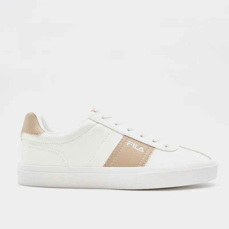 Fila Mens Roman Sneaker White/Beige _ 182988 _ White sold by Tekkie Town