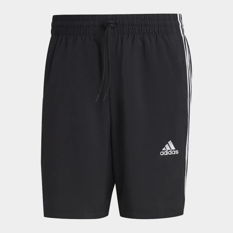 Adidas Mens 3-Stripes Chelsea Short Black/White _ 173630 _ Black sold by Tekkie Town