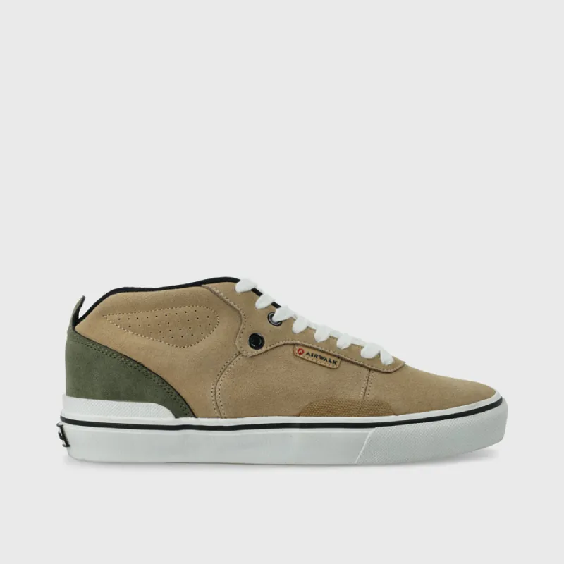 Airwalk Mens Skater Sneaker Brown/Green _ 181669 _ Brown sold by Tekkie Town