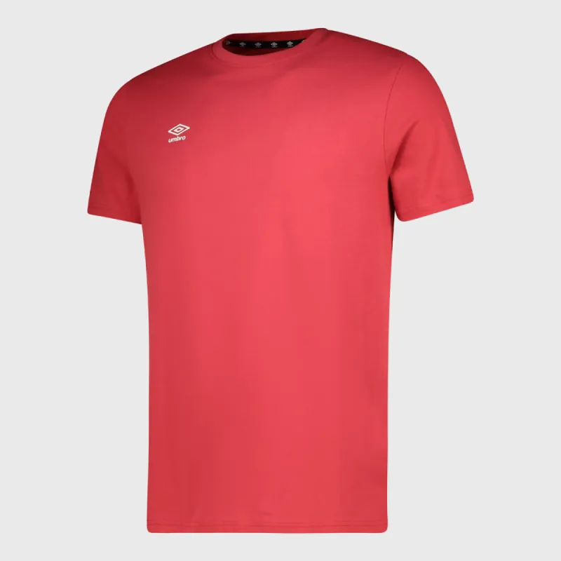 Umbro Mens Smith Tee Red _ 182710 _ Red sold by Tekkie Town