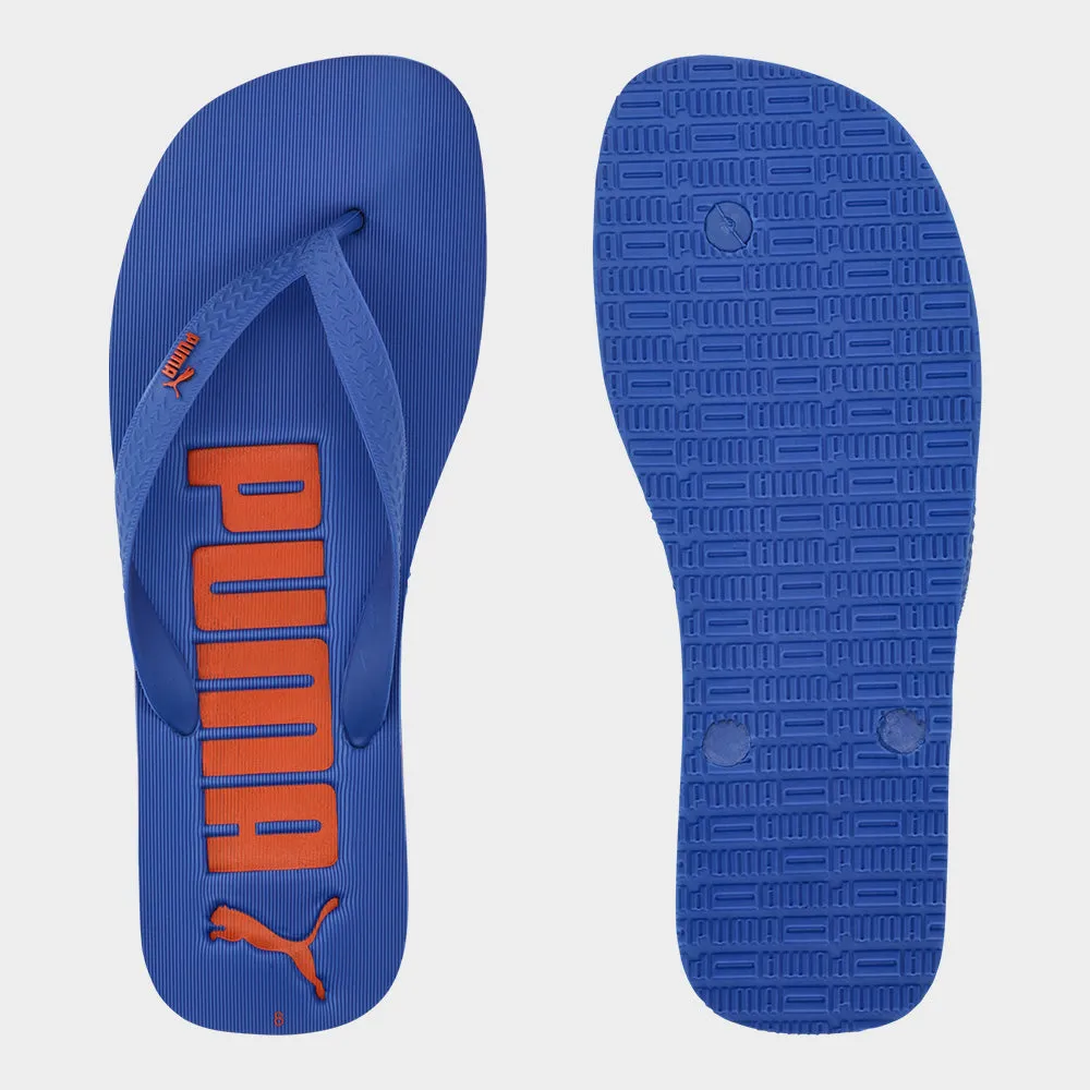 Puma Mens First Flip Thong Sandals Blue sold by Tekkie Town