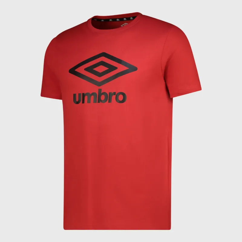 Umbro Mens Henderson Tee Red/Black _ 182983 _ Red sold by Tekkie Town