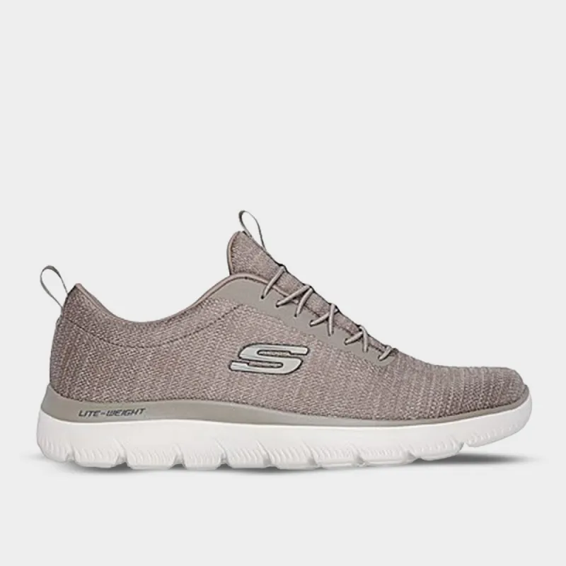 Skechers Mens Summits Sneaker Brown Brown _ 182862 _ Brown sold by Tekkie Town