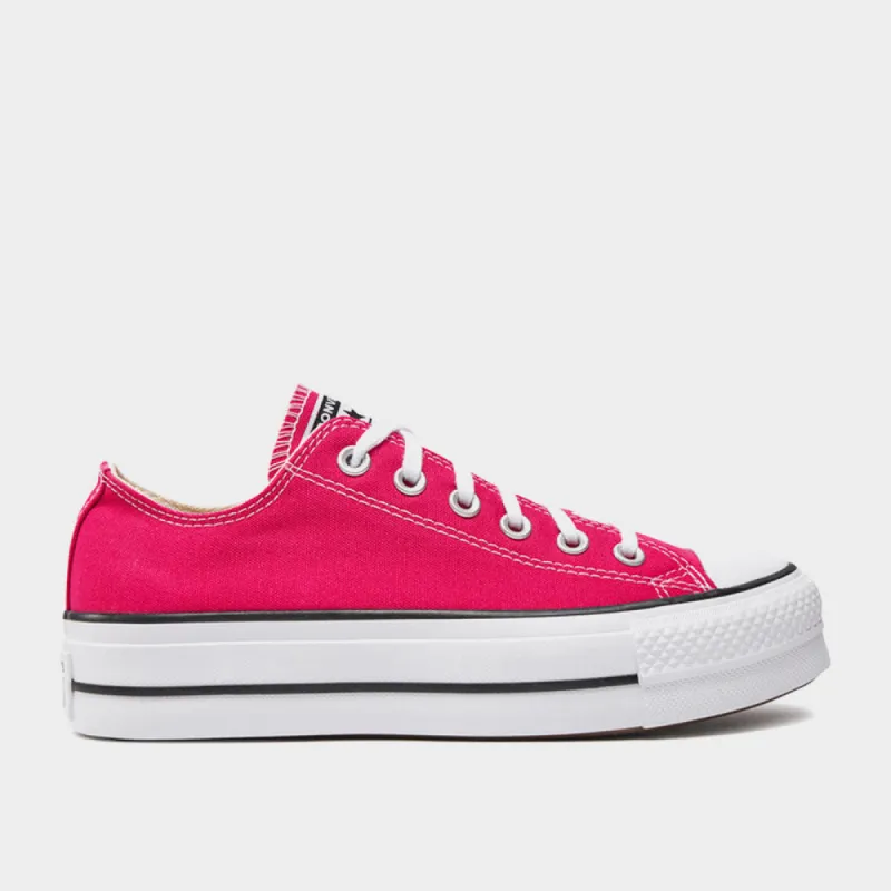 Converse Womens Chuck Taylor All Star Lift Platform Pink/White _ 182239 _ Pink sold by Tekkie Town