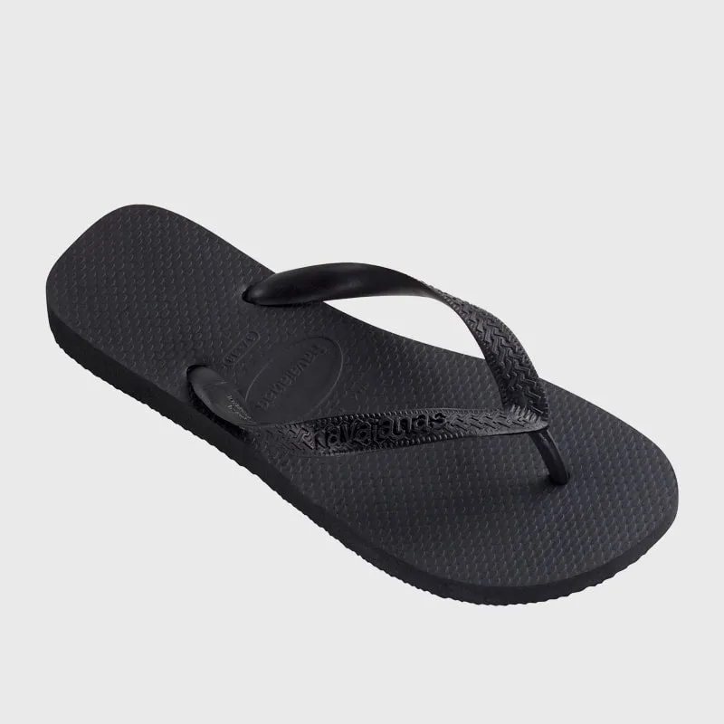 Havaianas Unisex Top Thong Sandals Black sold by Tekkie Town product image thumbnail 3