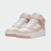 Puma Women's Carina Street Mid Sneaker White/pink _ 183645 _ White sold by Tekkie Town