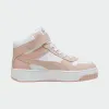 Puma Women's Carina Street Mid Sneaker White/pink _ 183645 _ White sold by Tekkie Town