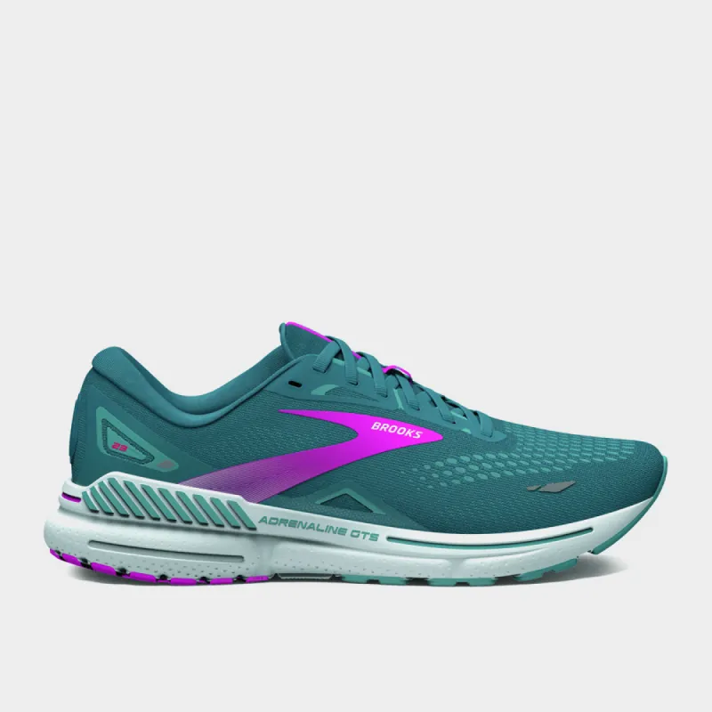 Brooks Women's Adrenaline Gts 23 Performance Running Blue/pink _ 182142 _ Blue sold by Tekkie Town
