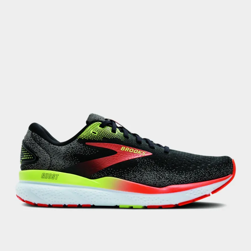 Brooks Mens Ghost 16 Performance Running Black/orange _ 182135 _ Black made by Brooks