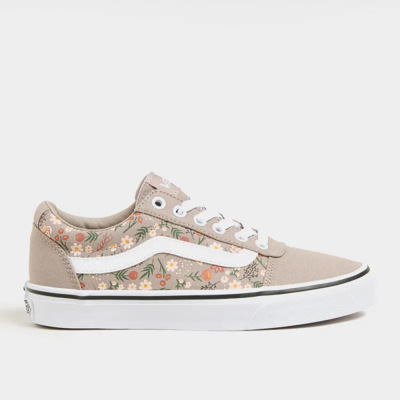 Vans Womens Ward Canvas Sneaker Grey/Multi _ 182278 _ Grey sold by Tekkie Town
