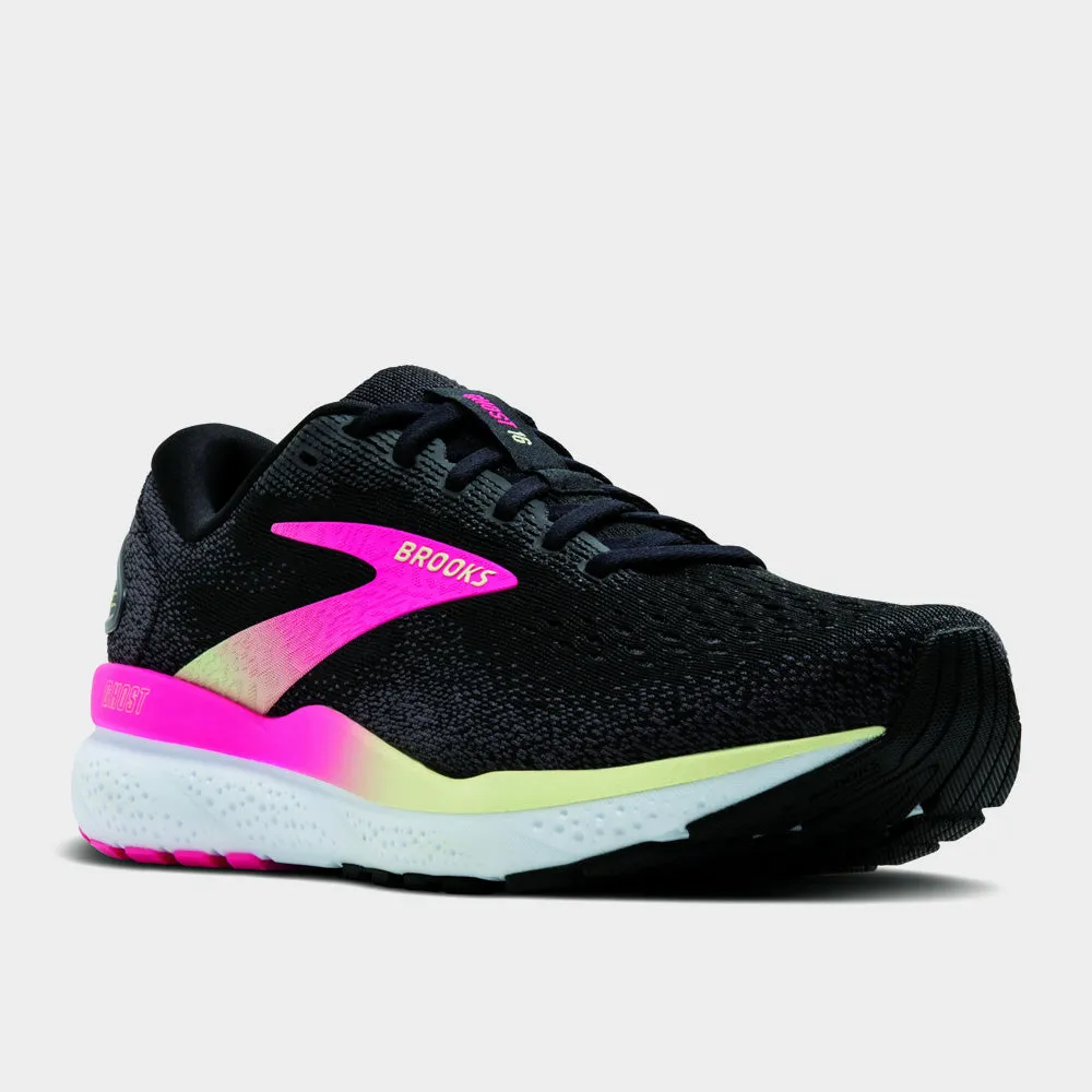 Brooks Women's Ghost 16 Performance Running Black/pink _ 182141 _ Black sold by Tekkie Town product image thumbnail 4