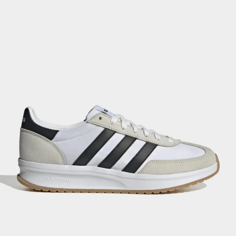 Adidas Mens Run 72 Sneaker Black/white _ 182643 _ White sold by Tekkie Town