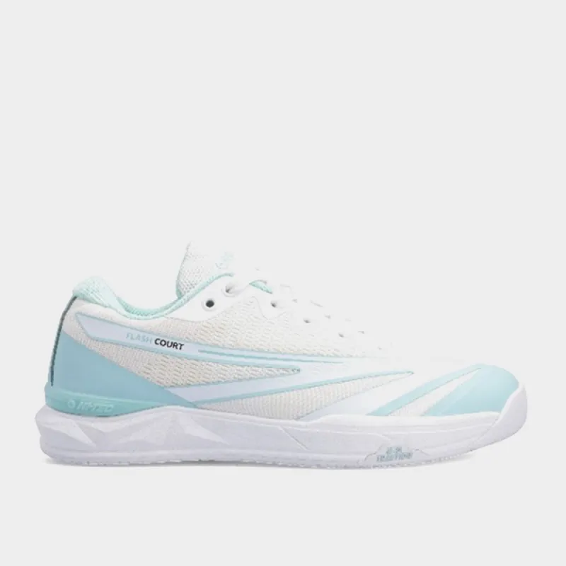 Hi-Tec Womens Flash Court Tennis Shoes White sold by Tekkie Town