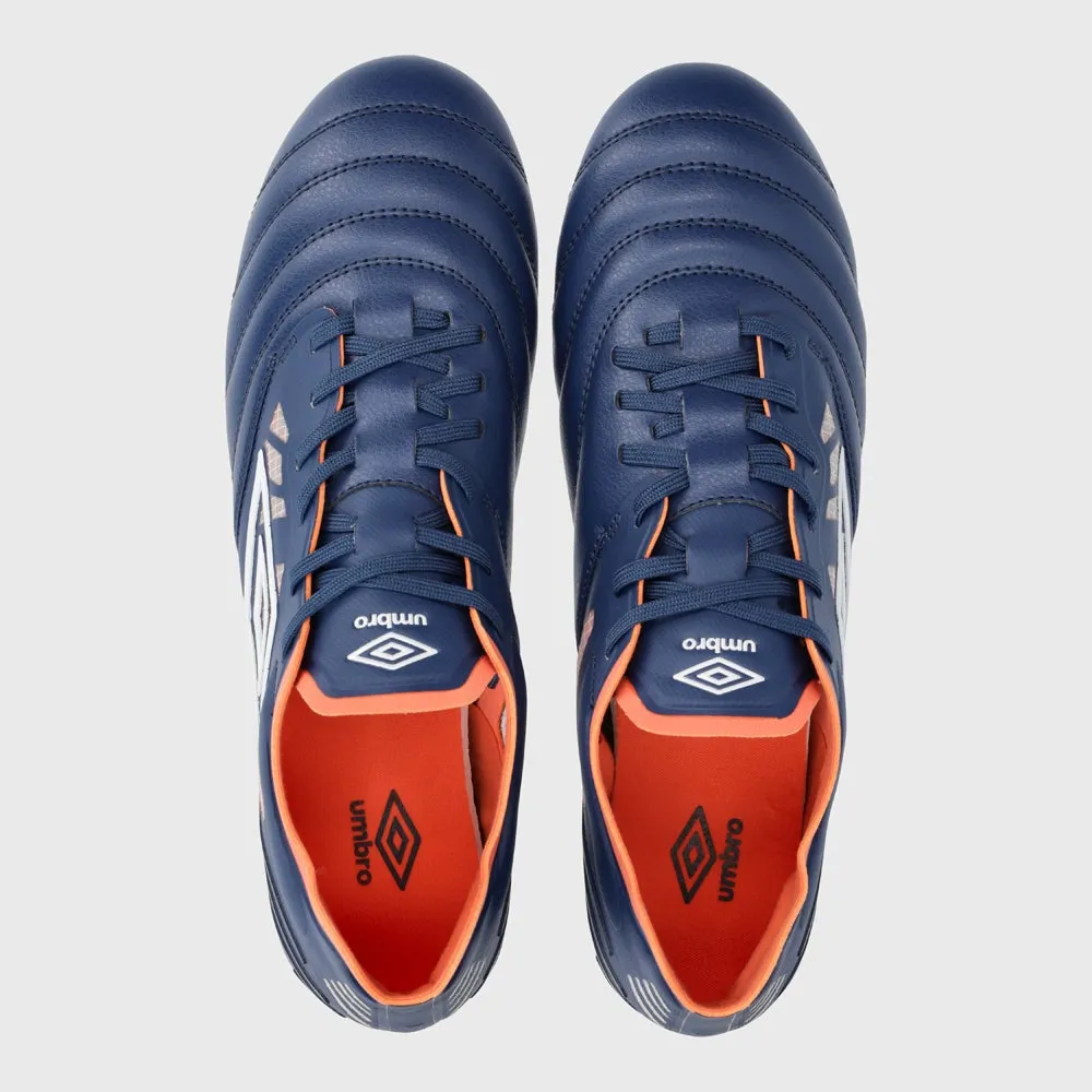 Umbro Mens Tocco Iv Football Navy/orange _ 181786 _ Navy sold by Tekkie Town product image thumbnail 5