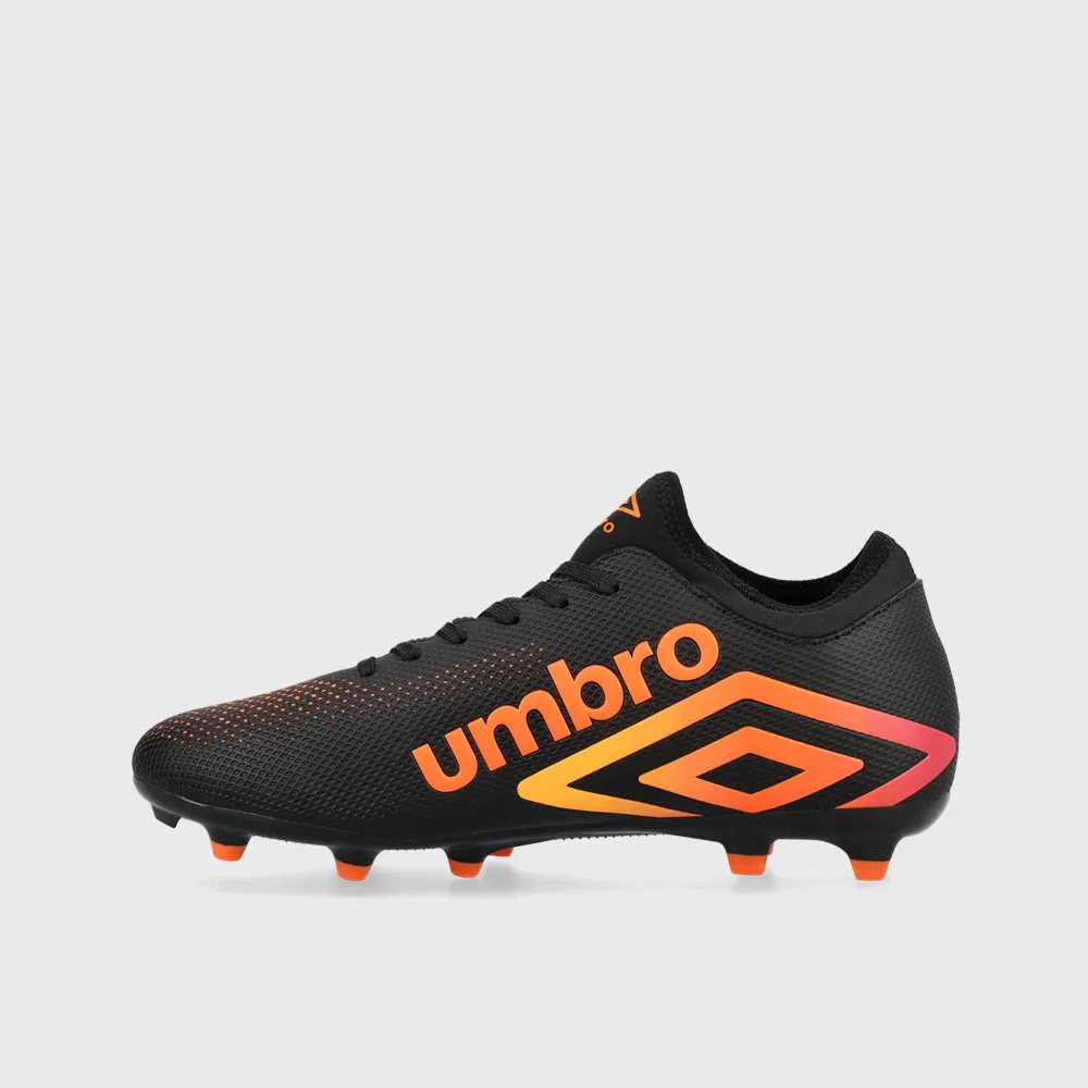 Umbro Mens Aurora Iii Fg Football Black/orange _ 183225 _ Black sold by Tekkie Town product image thumbnail 2