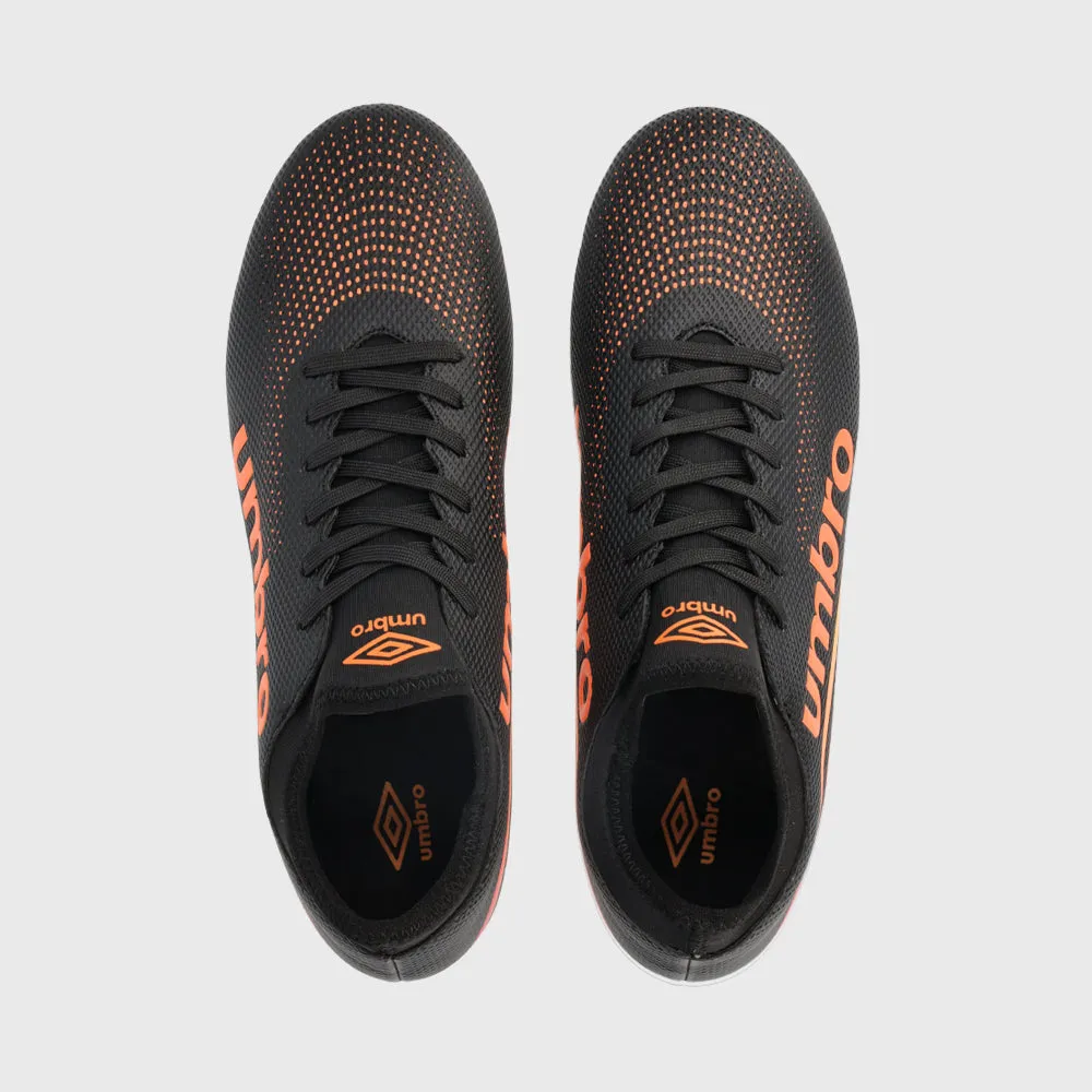 Umbro Mens Aurora Iii Fg Football Black/orange _ 183225 _ Black sold by Tekkie Town product image thumbnail 5