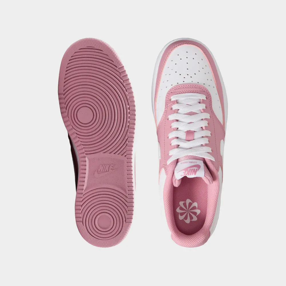 Nike Womens Court Vision Low Next Nature Sneaker Pink/white _ 183089 _ Pink sold by Tekkie Town product image thumbnail 4