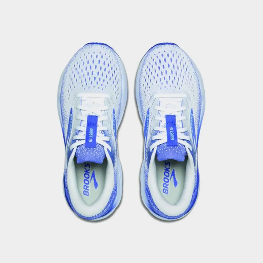 Brooks Women's Ghost 16 Performance Running White/blue _ 183274 _ White sold by Tekkie Town product image thumbnail 4