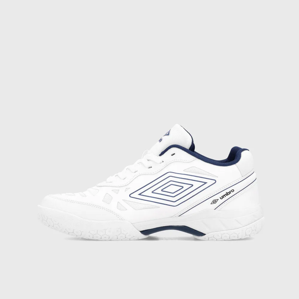 Umbro Mens Court Play White/navy _ 183437 _ White sold by Tekkie Town product image thumbnail 2