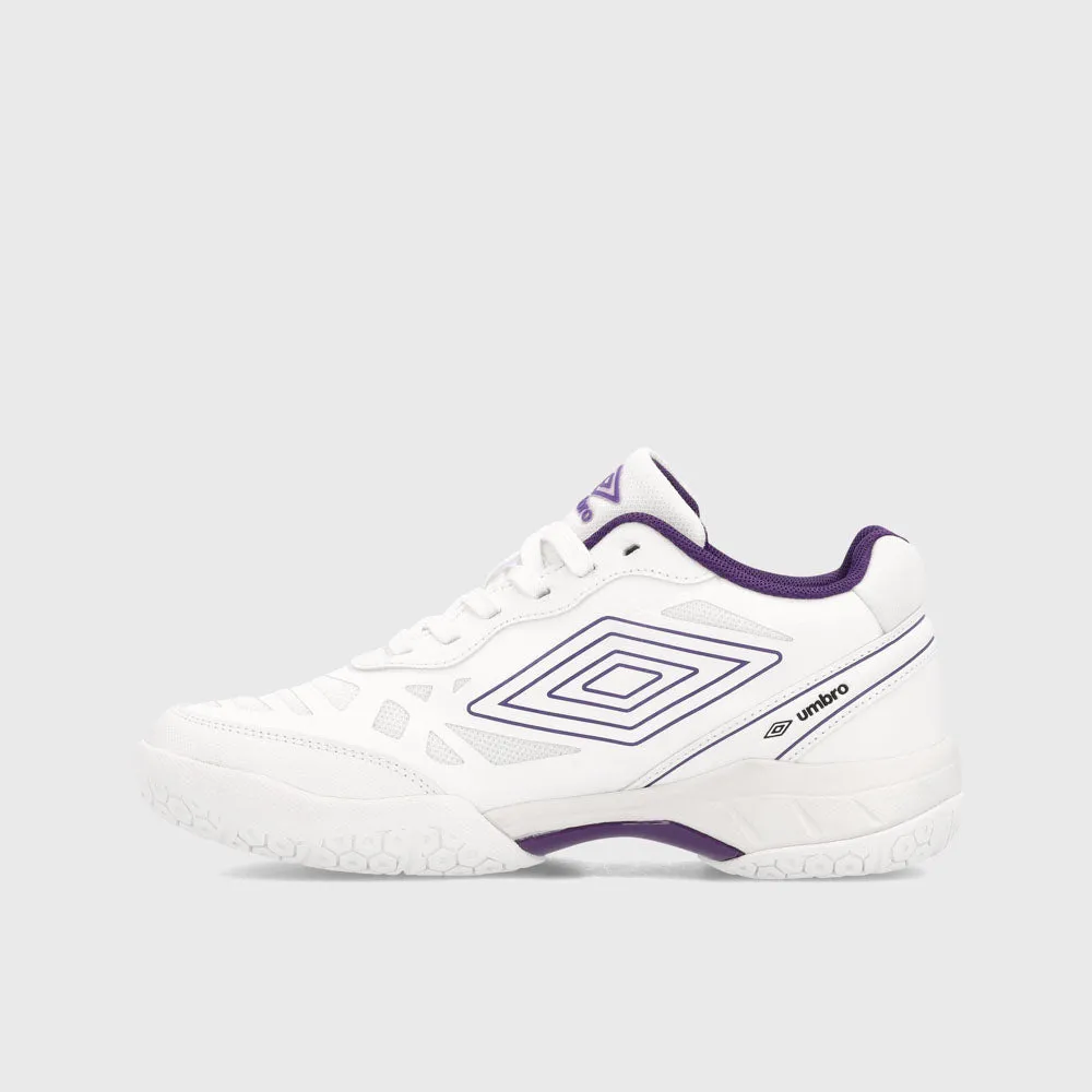 Umbro Womens Court Play Sport Shoes White sold by Tekkie Town product image thumbnail 2