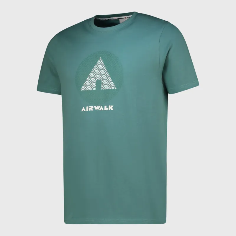 Airwalk Mens Ollie Tee Green _ 183506 _ Green sold by Tekkie Town