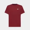 Nike Mens Sportswear Club Tee Red/White _ 183131 _ Red sold by Tekkie Town