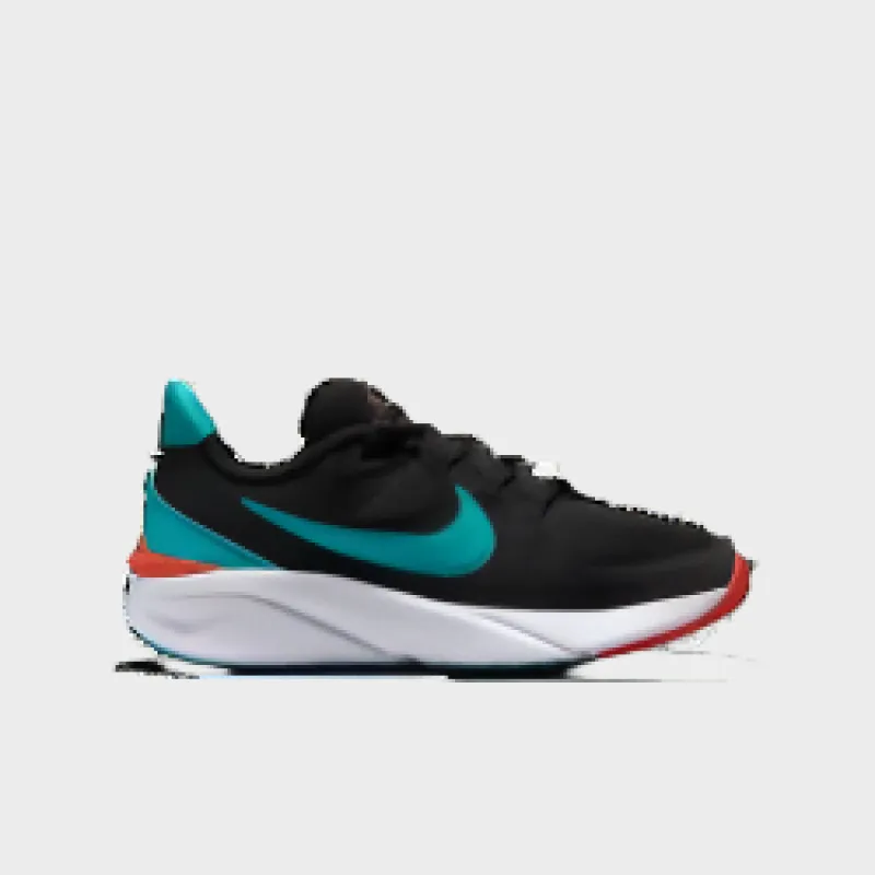 Nike Youth Star Runner 4 Sneaker Black/ Multi _ 183092 _ Black sold by Tekkie Town