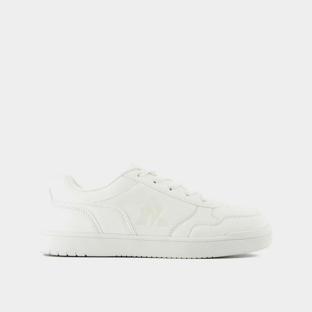 Le Coq Youth Court Breaker Gs Sneaker White/white _ 182376 _ White sold by Tekkie Town