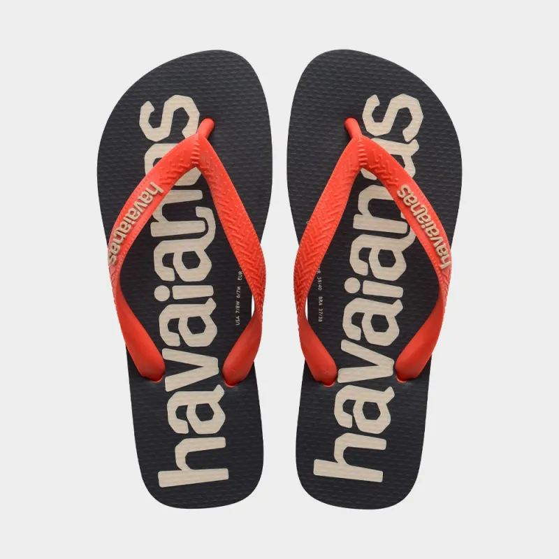 Havaianas Unisex Top Logo Mania Red/Black _ 182882 _ Red sold by Tekkie Town