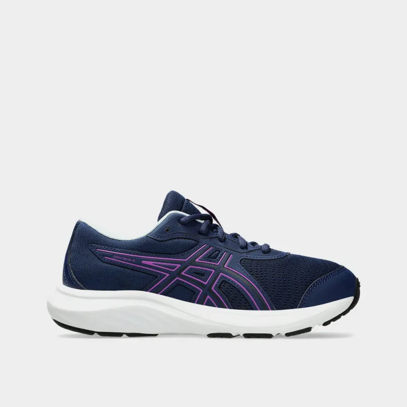 Asics Youth Contend 9 Running Shoes Blue made by Asics