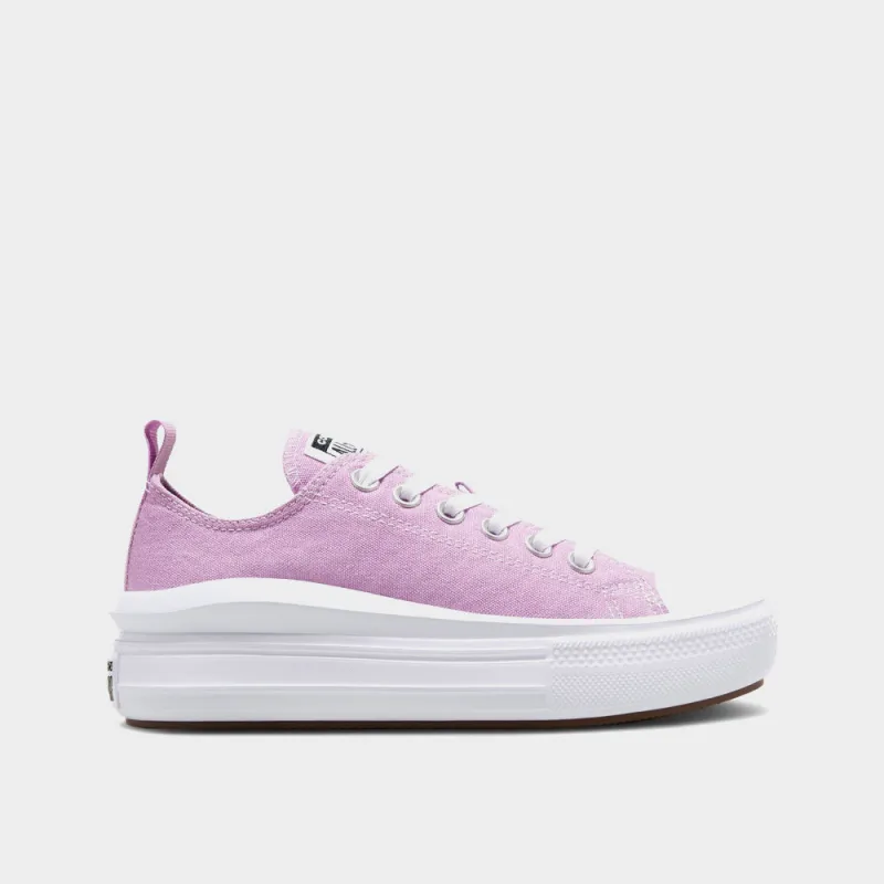 Converse Youth Chuck Taylor All Star Move Sneaker Purple/White _ 182245 _ Purple sold by Tekkie Town