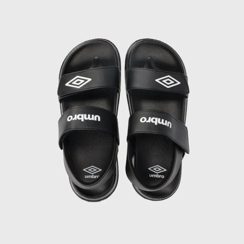 ★UMBRO★ ZEPPI SD Zappy Slide Black UQ123ESD10 UQ123ESD10_B Umbro Mens Comfort Slide Black/White _ 182087 _ Black | Parallel