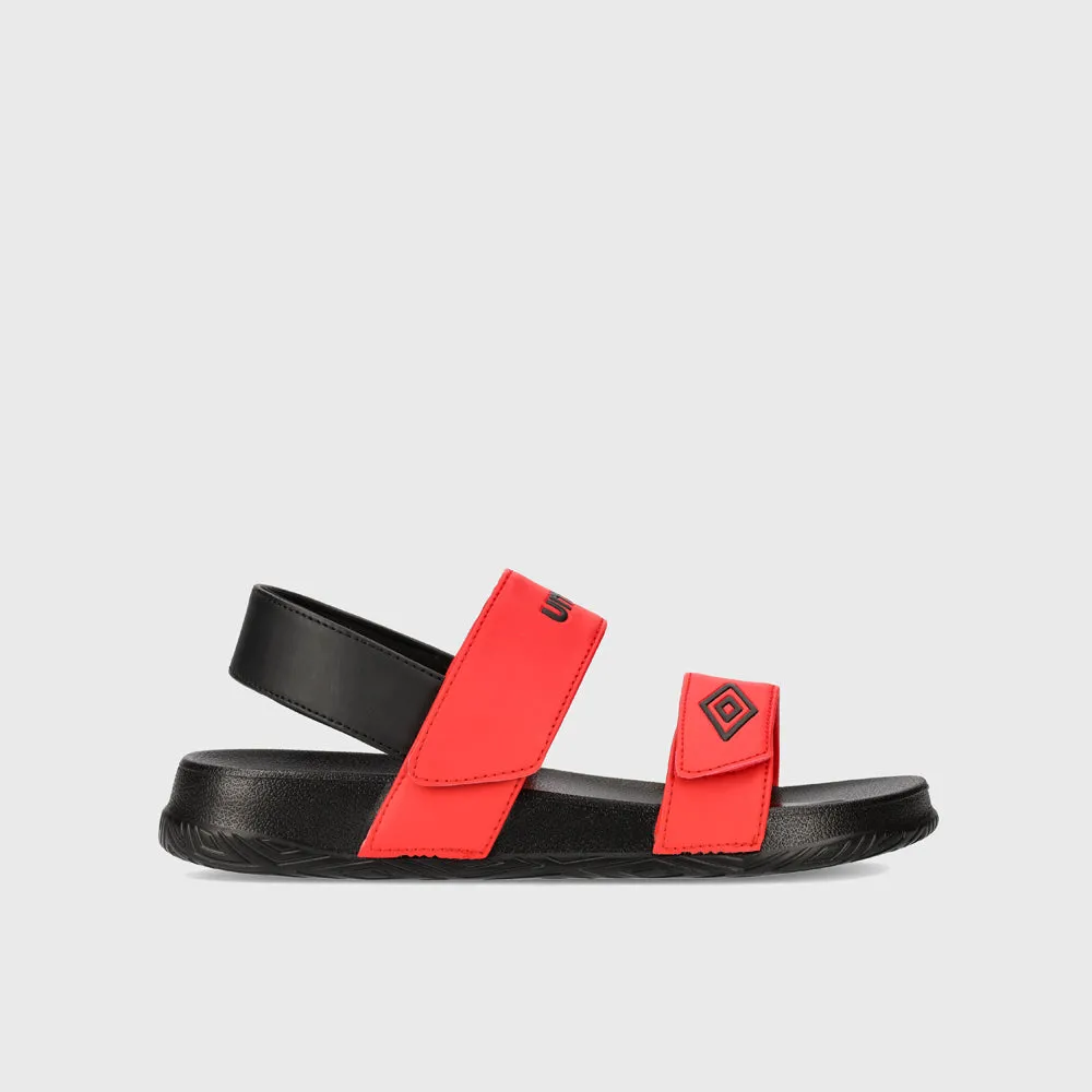 Umbro Youth Embossed Strap Sandals Red sold by Tekkie Town product image thumbnail 2